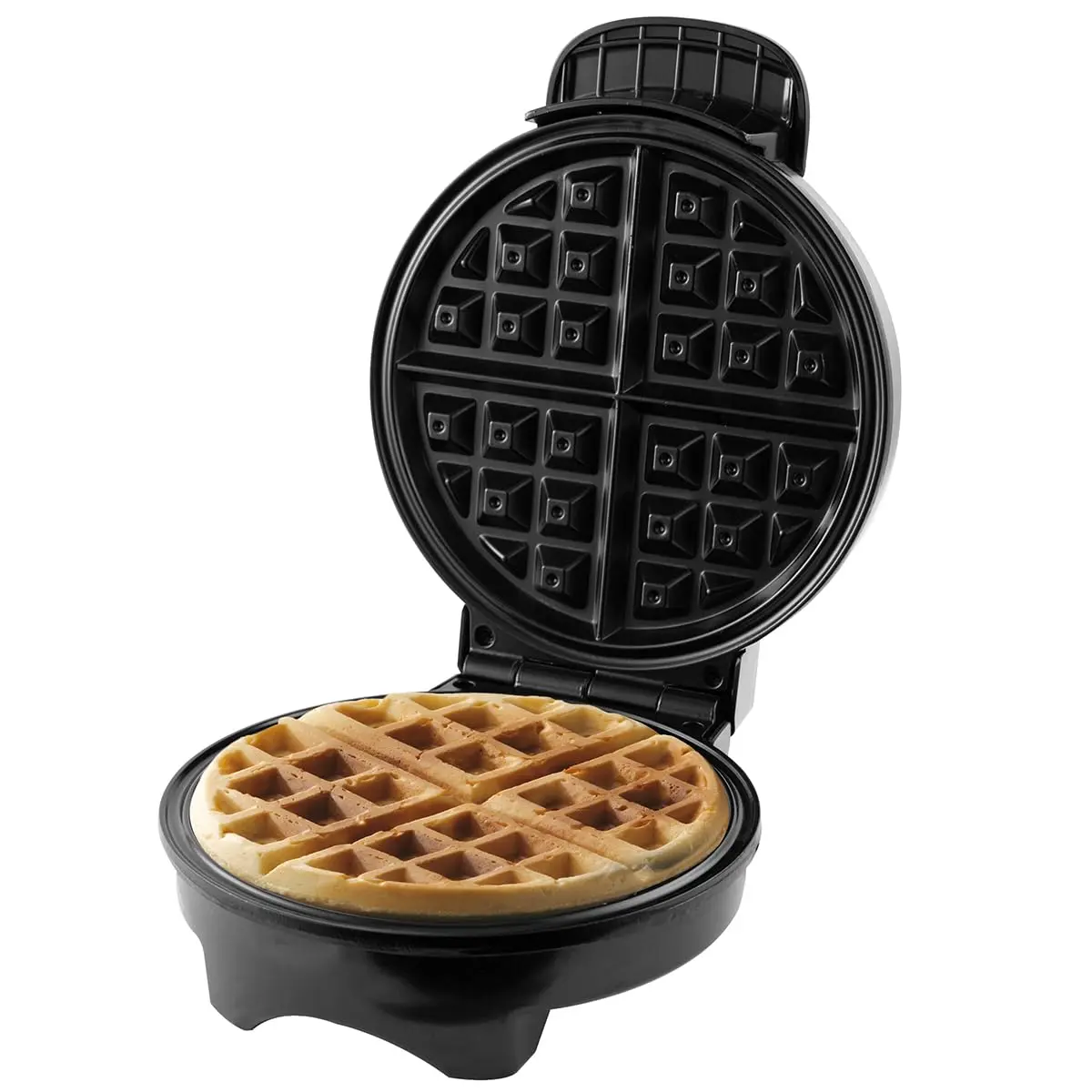 Britânia Golden Waffle Máquina 110V 850W, Prata/Preto Metal e Plástico