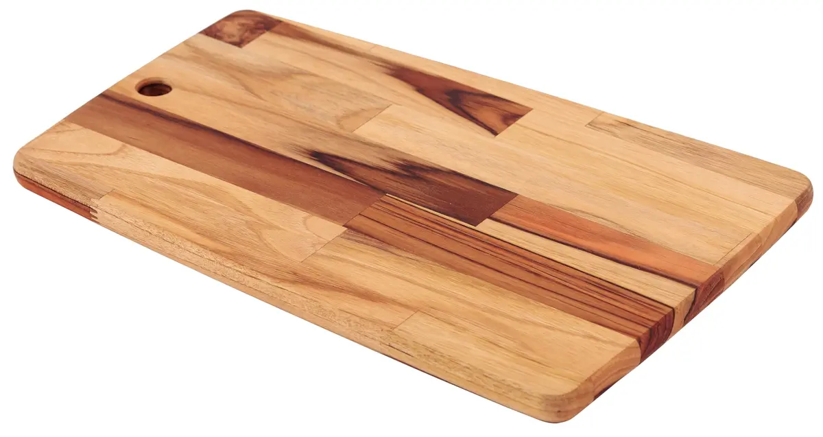 FSC Tábua Retangular Tramontina Kitchen em Madeira Teca 40x28 cm