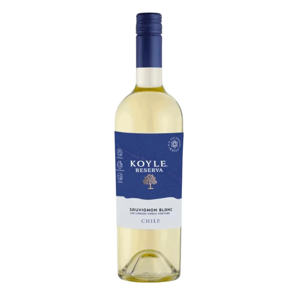 Vinho Branco Chileno Koyle Reserva Orgânico Sauvignon Blanc 750ml