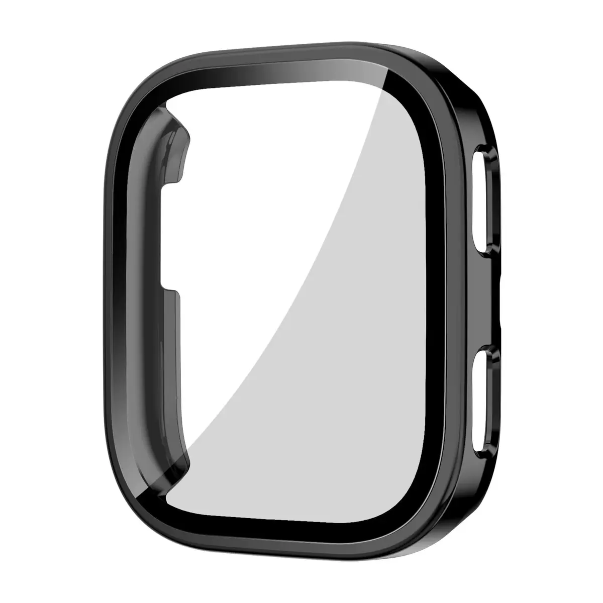 Case com Película Compativel com Bip 6 A2435 Bumper Proteção Total nas Bordas e Tela Contra Arranhões e Impactos (Preto)