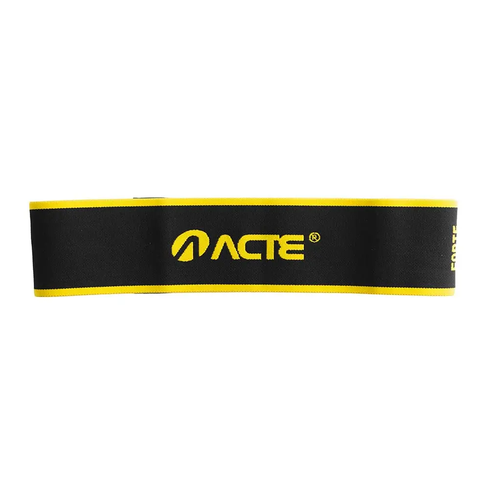 Acte, Super Band Forte em Poliéster e Borracha, para Pilates, Yoga e Crossfit, T269, Amarelo