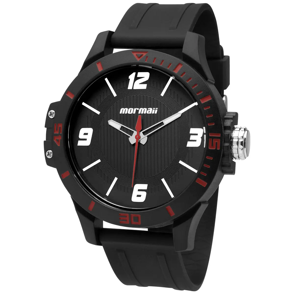 Relógio Mormaii Masculino Casual Preto - MOPC21JAO/8R