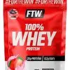 Whey Protein 100% Concentrado Refil 900g Sabor Morango - FTW - 1