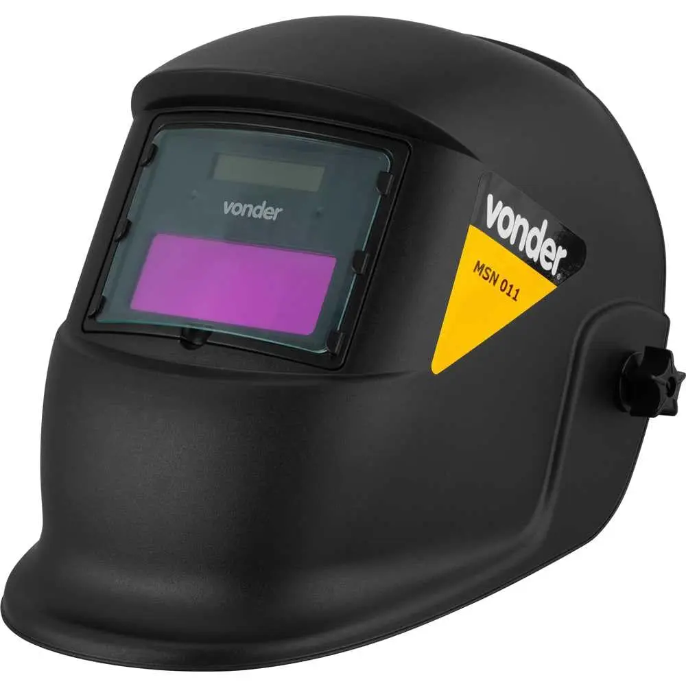 Máscara para solda com escurecimento automático, tonalidade 11, caixa com 20 peças, MSN 011 Vonder