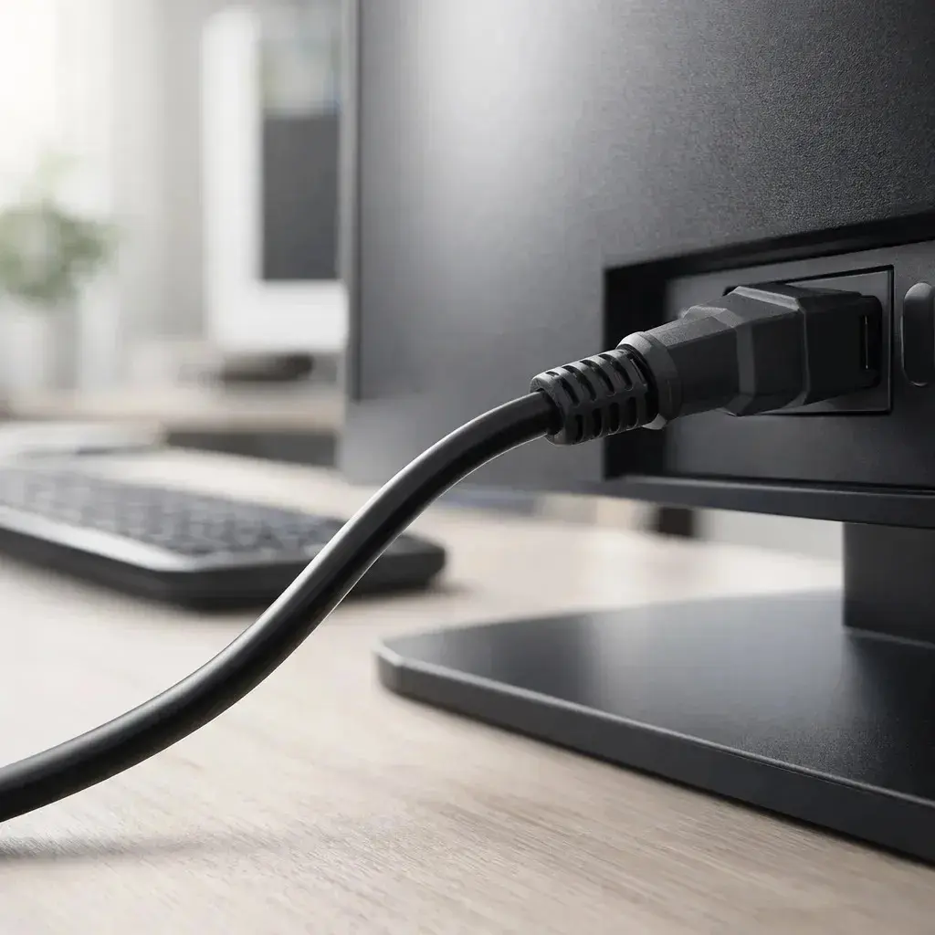 Cabo De Força Energia Tripolar IEC C13 Para Pc Monitor Impressora 1,5m Metros Padrão Brasileiro Bivolt 110v 220v Computador Reforçado Alta Durabilidade Compatível Cpu Fonte Tv Nobreak Eletric Teck thumbnail 3