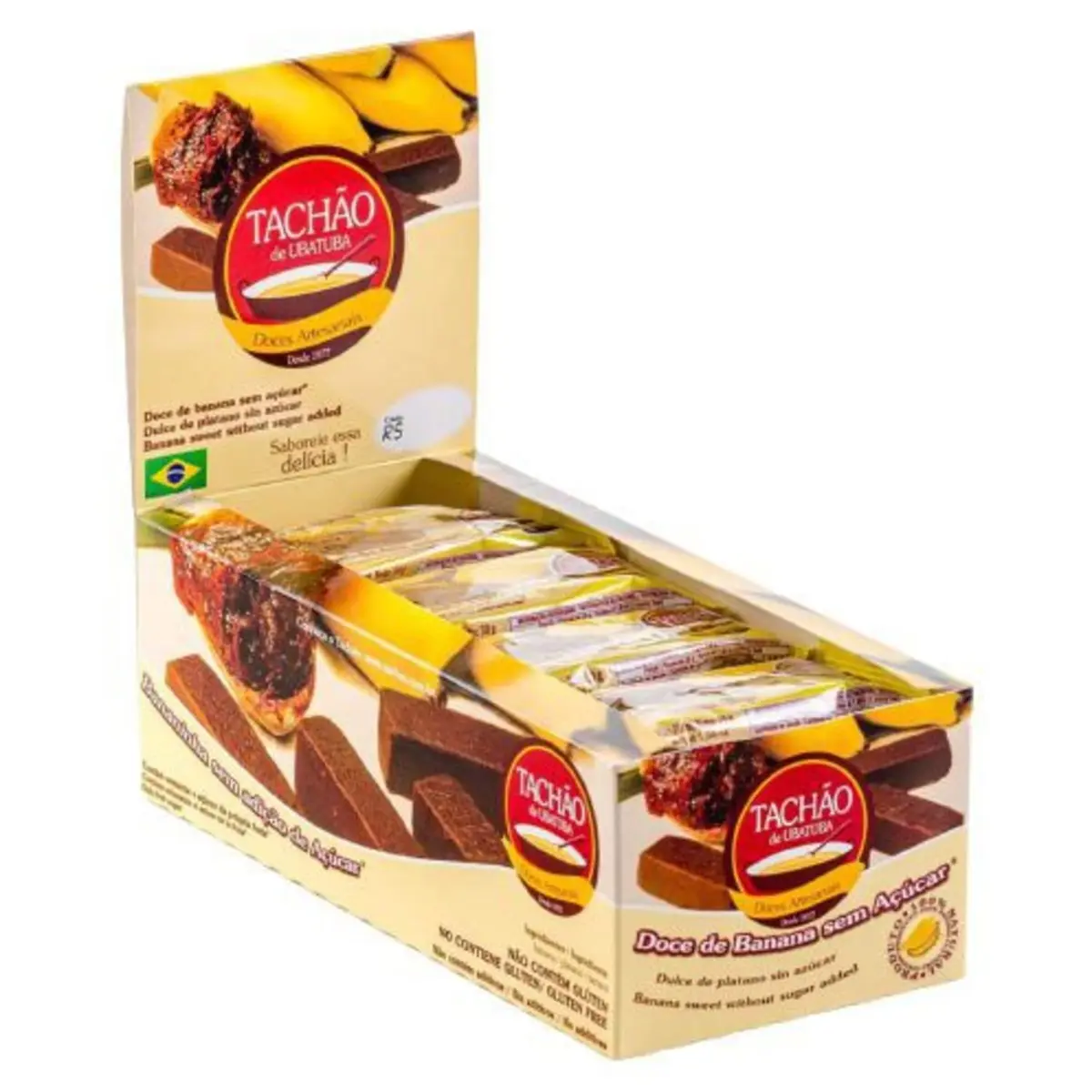 Bananinha sem Açúcar TACHÃO DE UBATUBA 24x30g