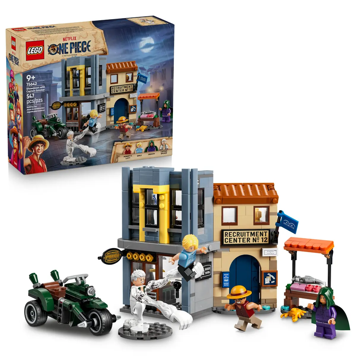 LEGO ONE PIECE Confronto com o Capitão Smoker 75642 - 1