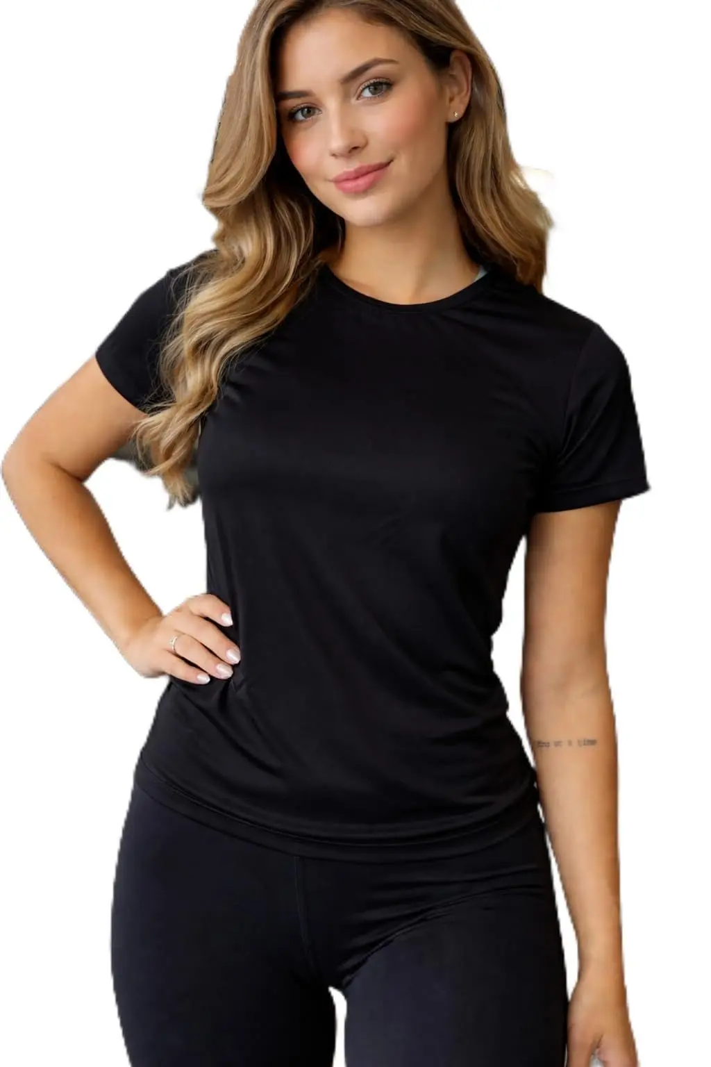 Camisa Dry Fit Feminina Proteção Uv50 Malha Respirável