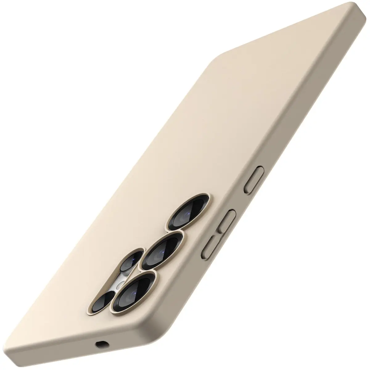 JETech Capa Fina para Samsung Galaxy S25 Ultra, Sombra Prata | Proteção da Lente da Câmera, Design de TPU Macio, Acabamento Fosco, Proteção À Prova de Choque