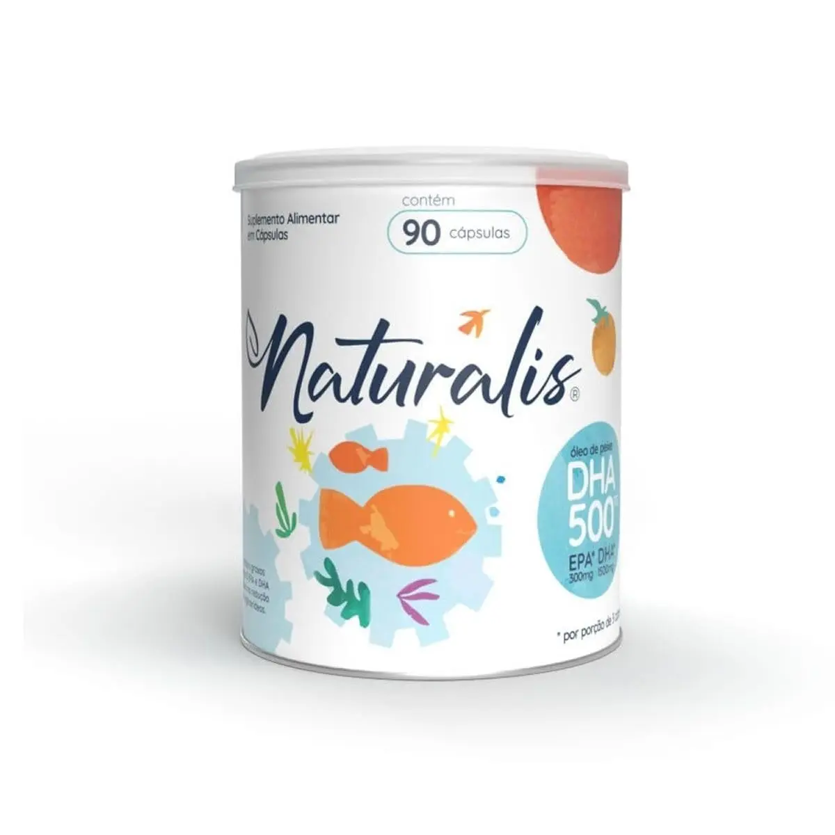 Omega-3 DHA 500 Naturalis 90 Cápsulas - 1