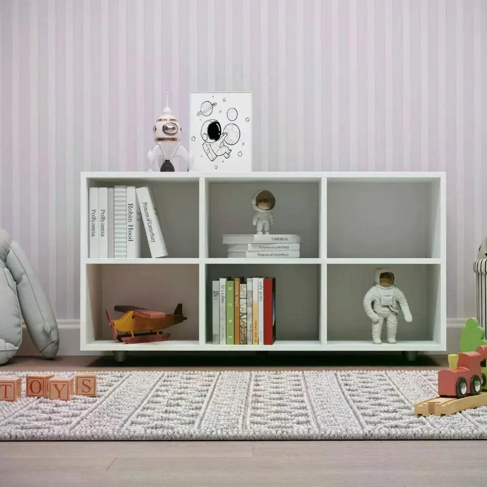 Nicho Infantil Organizador 2x6 Movelbras Branco - 1