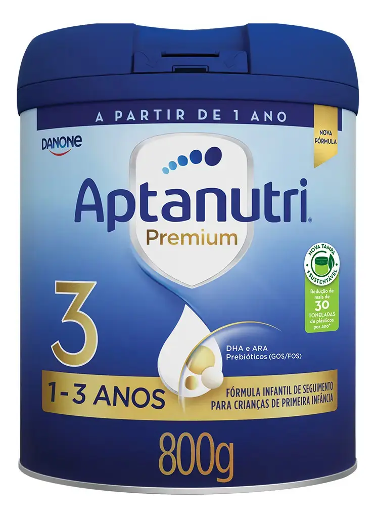 Leite Infantil Aptanutri Premium 3 800g Fórmula