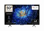 Smart TV 50" TCL C6KS 4K QD-Mini LED com Sistema Operacional Google TV, Dolby Vision, Atmos, HDR10+, ALLM, HDMI 2.1 e Comando de voz - 1