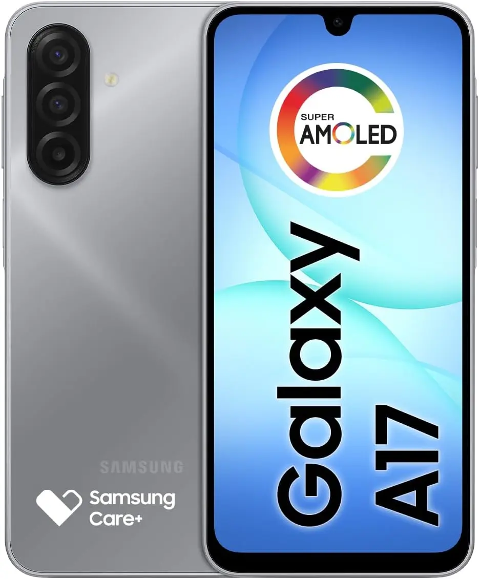 Celular Samsung Galaxy A17, 256GB, 8GB, 50MP Tela 6.7", IP54 - Cinza - 1