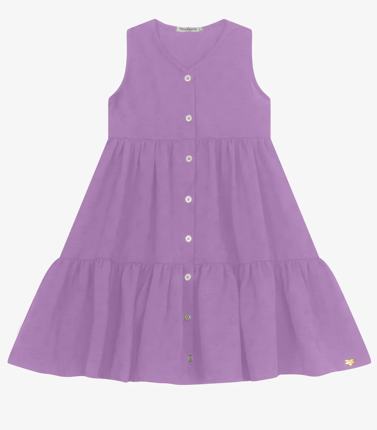 Vestido Infantil Em Air Flow Trick Nick Lilás - 1