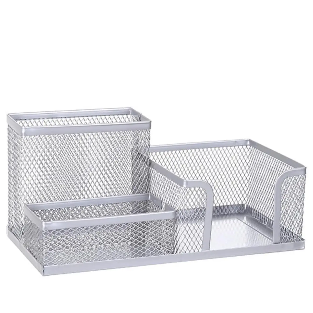 organizador de mesa porta lapis (Cinza, 3) - 1