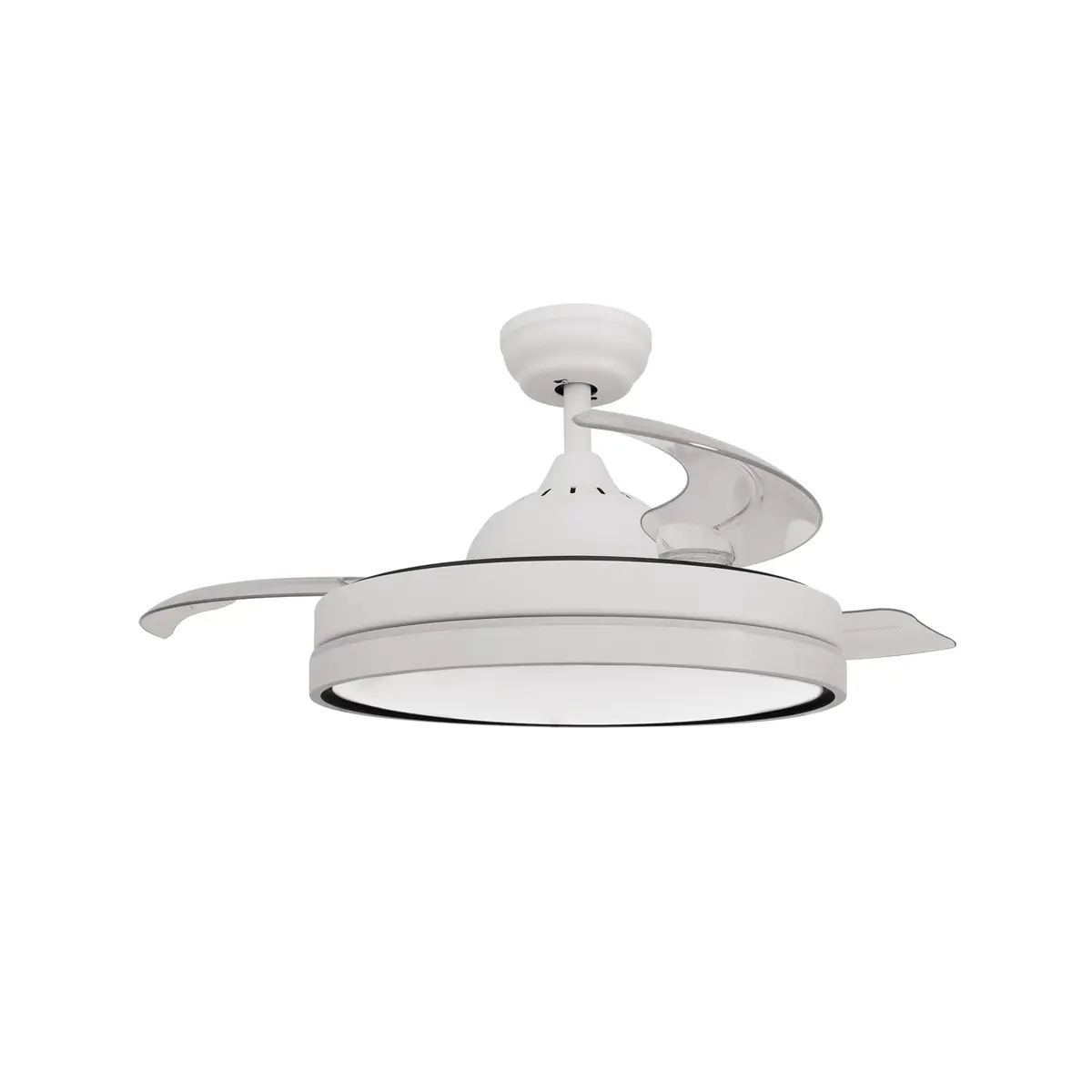 Ventilador de Teto Ventisol Astro Retrátil Inverter Bivolt | 3 Pás retráteis, Com Controle Remoto