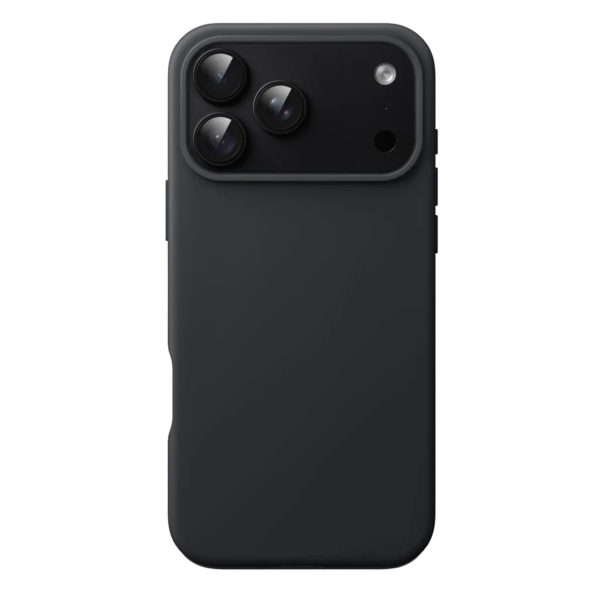 JETech Capa de Silicone para iPhone 18 Pro, Toque Sedoso, Preto | Proteção À Prova de Choque, Resistente a Riscos, Forro de Microfibra, Compatível com Carregamento Sem Fio - 1
