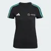Camiseta Adidas Mercedes Amg Petronas Fórmula 1 Team Dna Feminino - Preto - 1