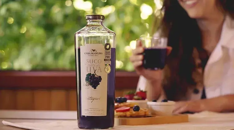 Suco De Uva Tinto Integral - Casa Madeira - 1L thumbnail 2