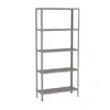 Estante Aço 5 Prateleiras Livros Cozinha Quarto Eaf005 - 1