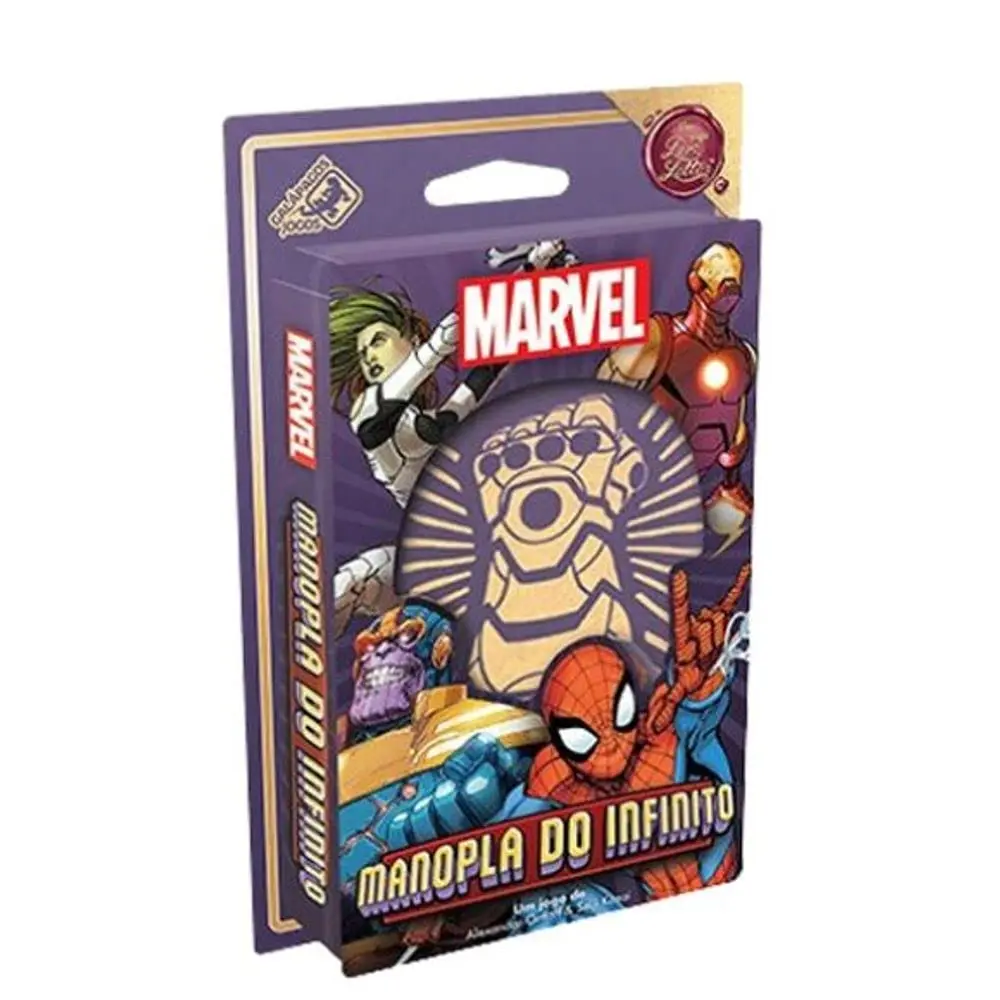 asmodee, Marvel - Manopla do Infinito: Um Jogo Love Letter, 2 a 6 Jogadores, Idade +13