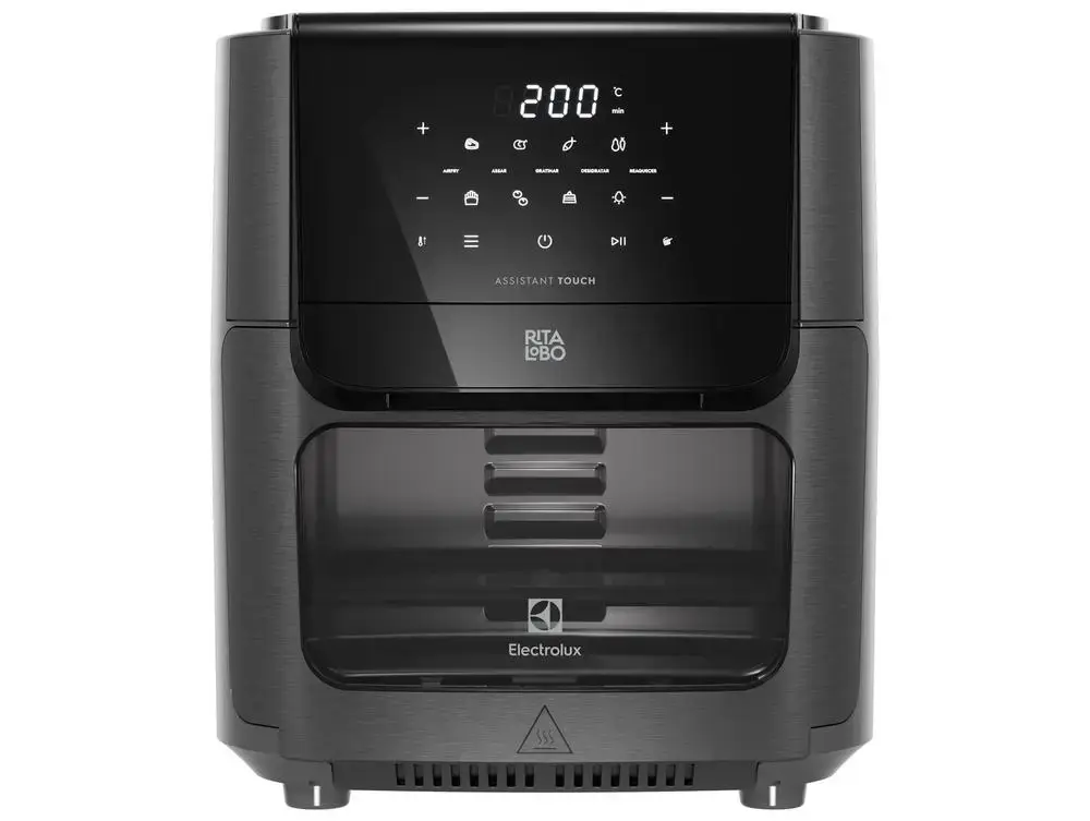Air Fryer Electrolux Rita Lobo EAF85 Grafite 12L 5311AABR101 - 110V - 1