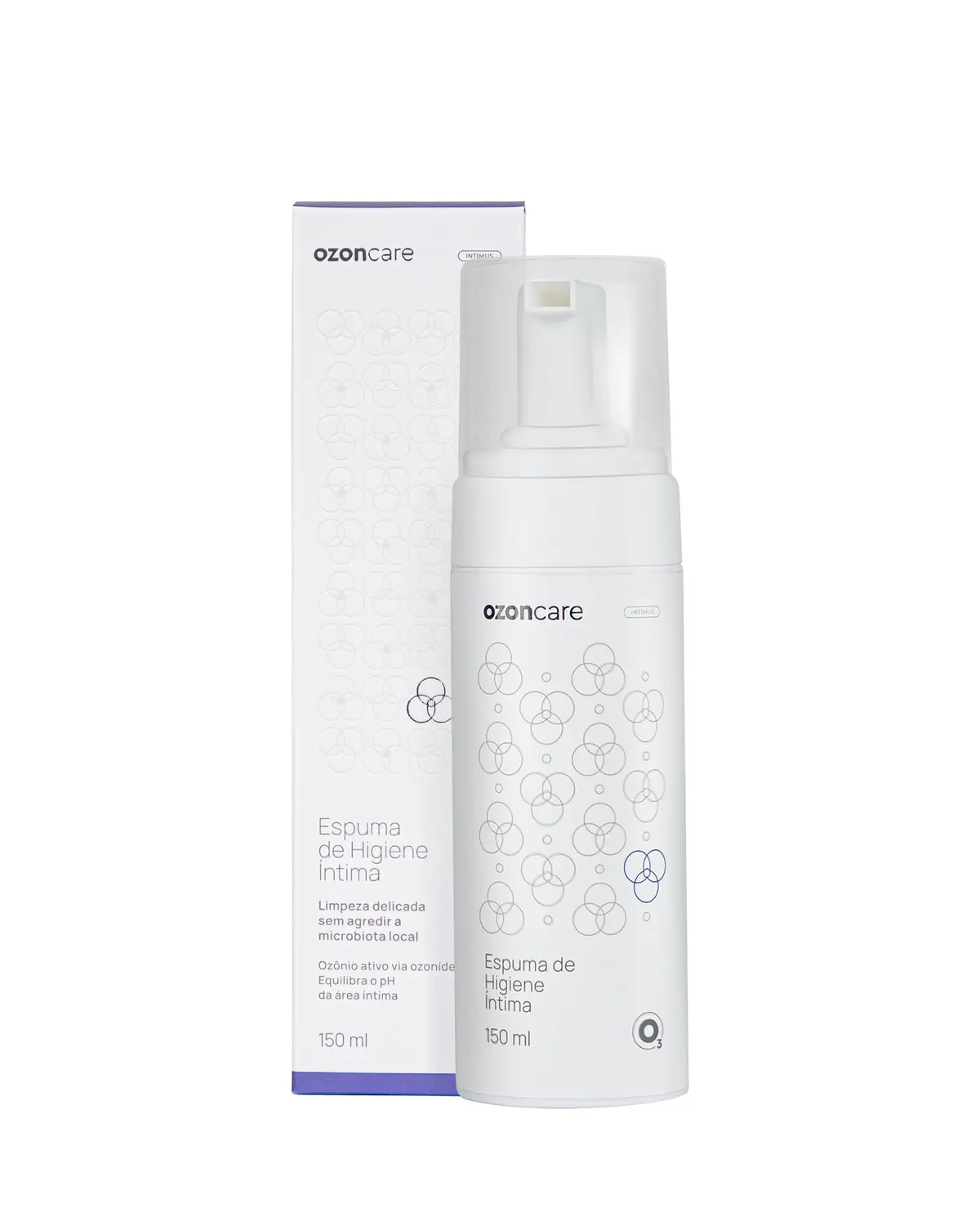 Espuma de Higiene Íntima Ozoncare 150ml