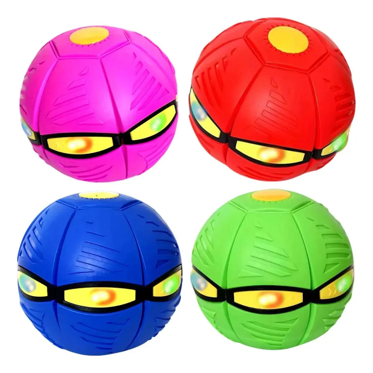 Bola Mágica Disco Voador Brinquedo Ao Ar Livre Bola Maluca Cor Rosa thumbnail 5