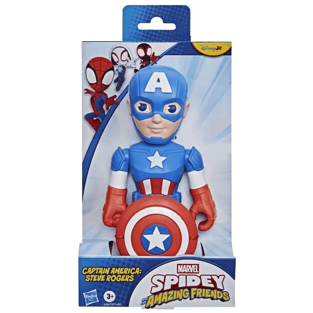 Figura Spidey e Seus Amigos Espetaculares da Marvel Captain America: Steve - 1