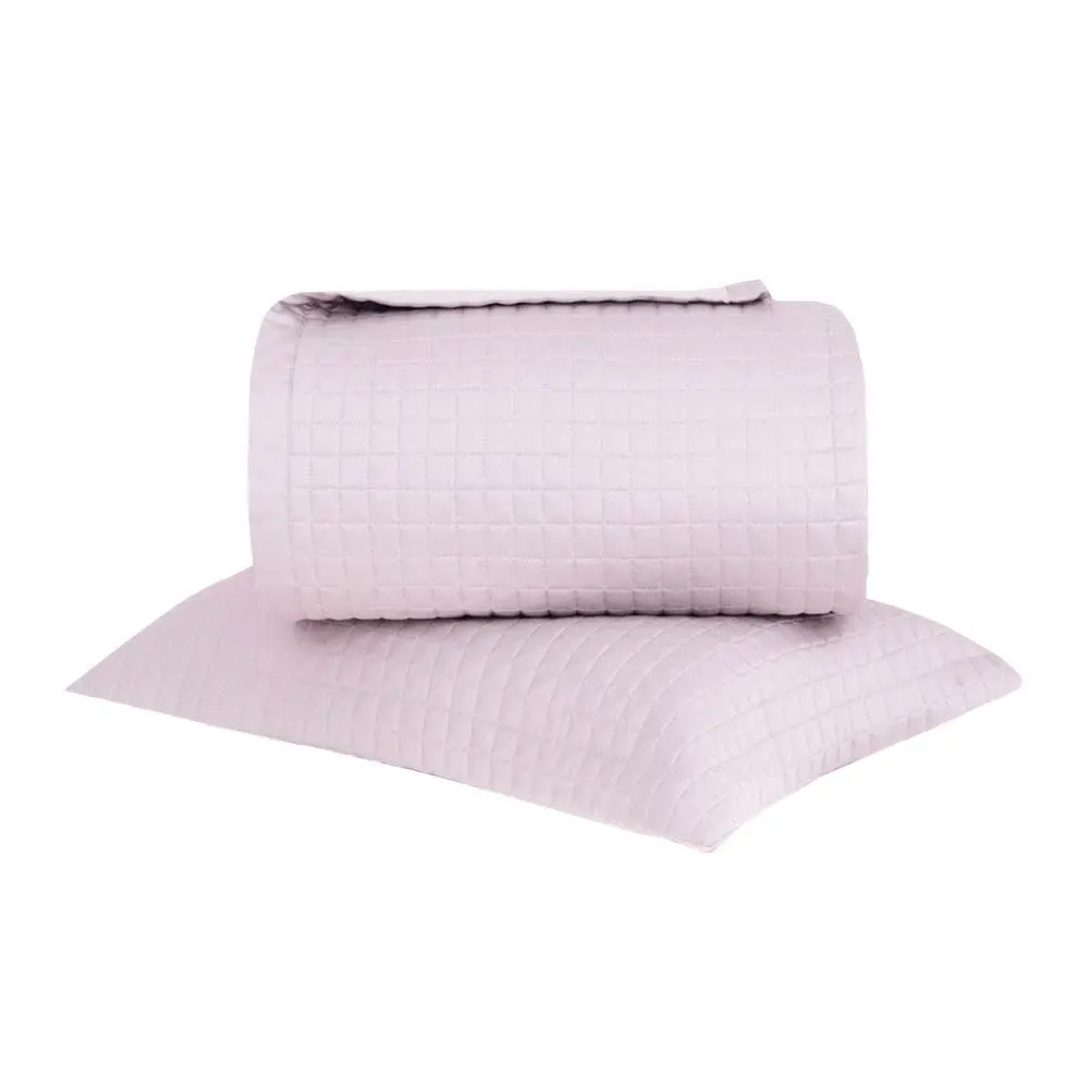 Buddemeyer Kit Colcha Solteiro 270 Fios N. Colors II 100% Algodão Rosa 2 pç - 1