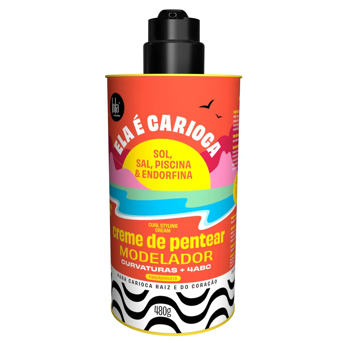 Ela é Carioca Creme de Pentear 4ABC 480g, Lola Cosmetics - 1
