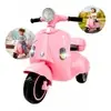 Mini Moto Motinha Triciclo Elétrica Infantil 6v Scooter Rosa Com Bateria Recarregável, Luz E Som - 1