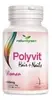 Polyvit Woman Hair & Nails 60caps Natural Green - 1
