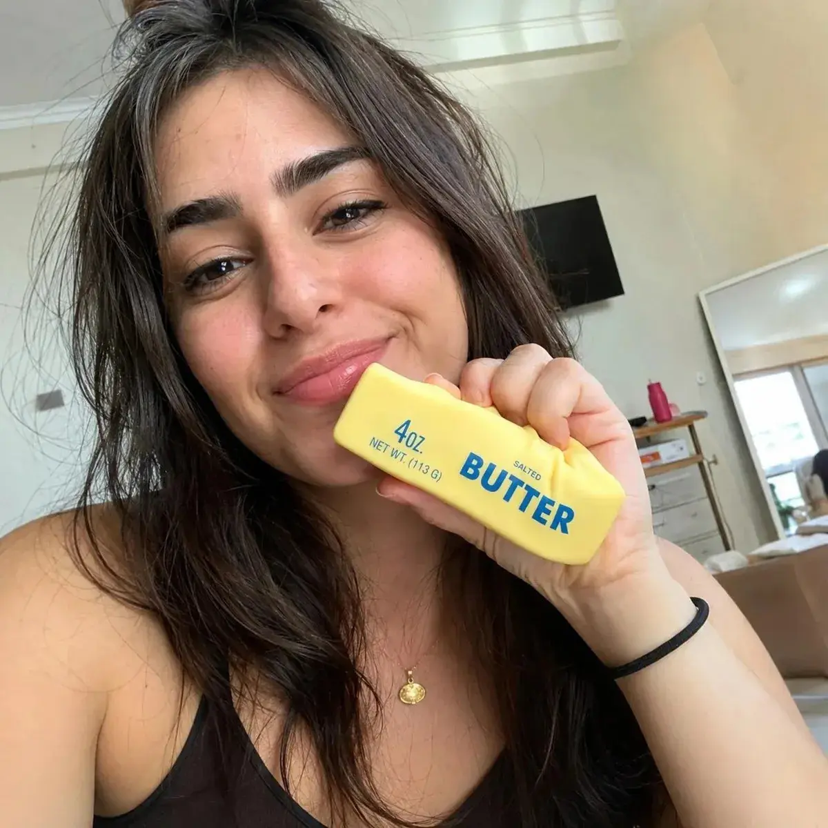 Squishy Butter Barra De Manteiga Viral Tik Tok Rápido Amarelo thumbnail 2