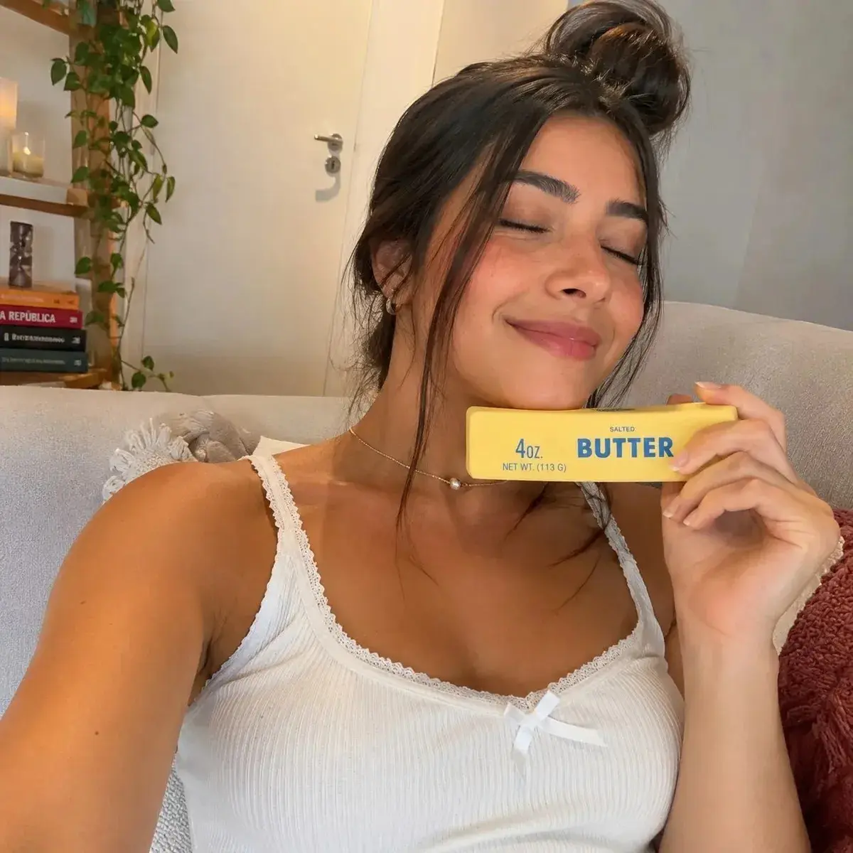 Squishy Butter Barra De Manteiga Viral Tik Tok Rápido Amarelo thumbnail 4