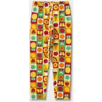 Infantil - Calça Legging Cotton Estampa Frutas - Amarelo