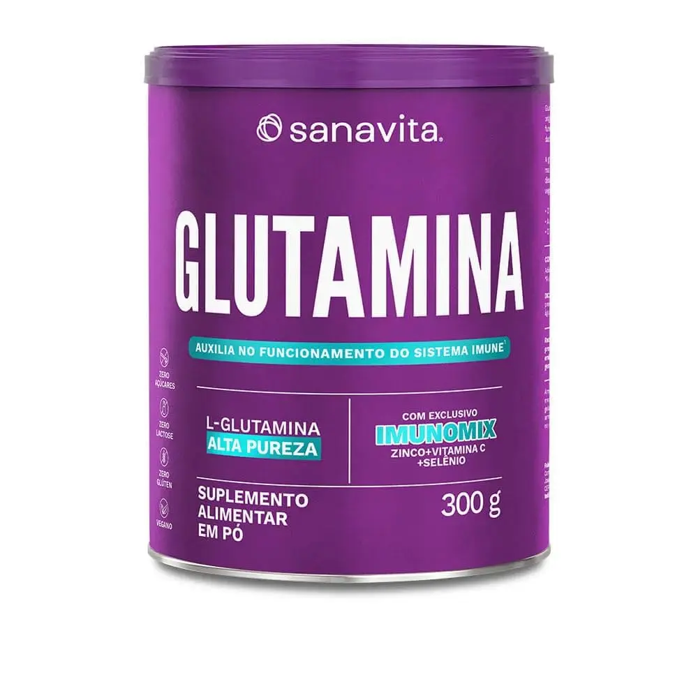 Glutamina Sanavita - Lata 300g