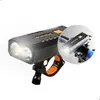 Farolete De Bike Farol Para Bicicleta 1500lm Trilha 2 Leds - 1