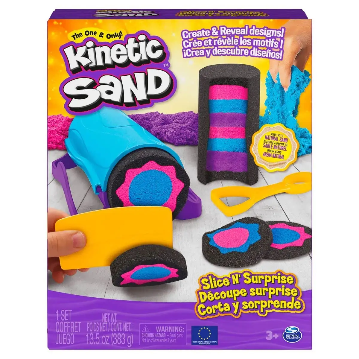 SUNNY, Kinetic Sand, Playset Fatia Surpresa