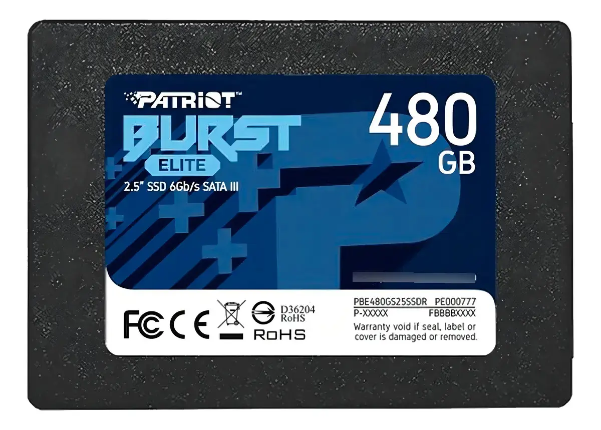 Ssd Patriot Burst Elite Sata 480gb - Pbe480gs25ssdr