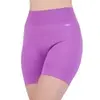 Shorts Selene Canelado Sem Costura Feminino Lilás - 1