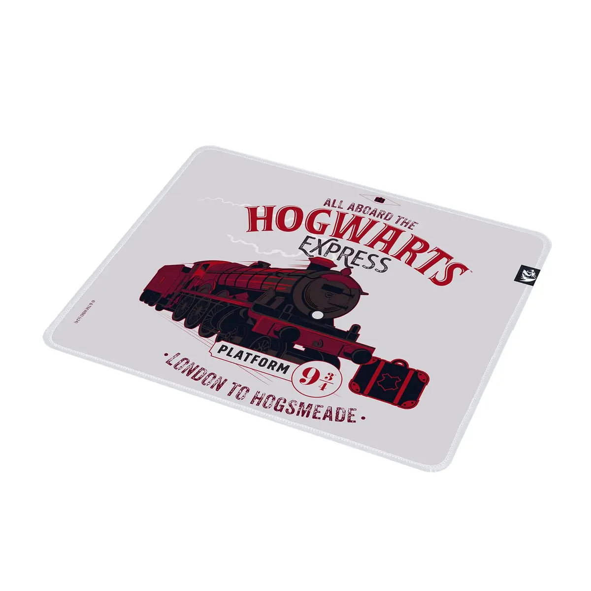 Mousepad Gamer Redragon Harry Potter Expresso de Hogwarts Special Edition Tamanho M Branco 320 x 270 x 3mm HP-934