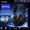 Fones de ouvido originais MCHOSE V9 PRO Music Esports Gaming, microfone de redução de ruído sem fio de 3 modos, personalizado, montado na cabeça - 1