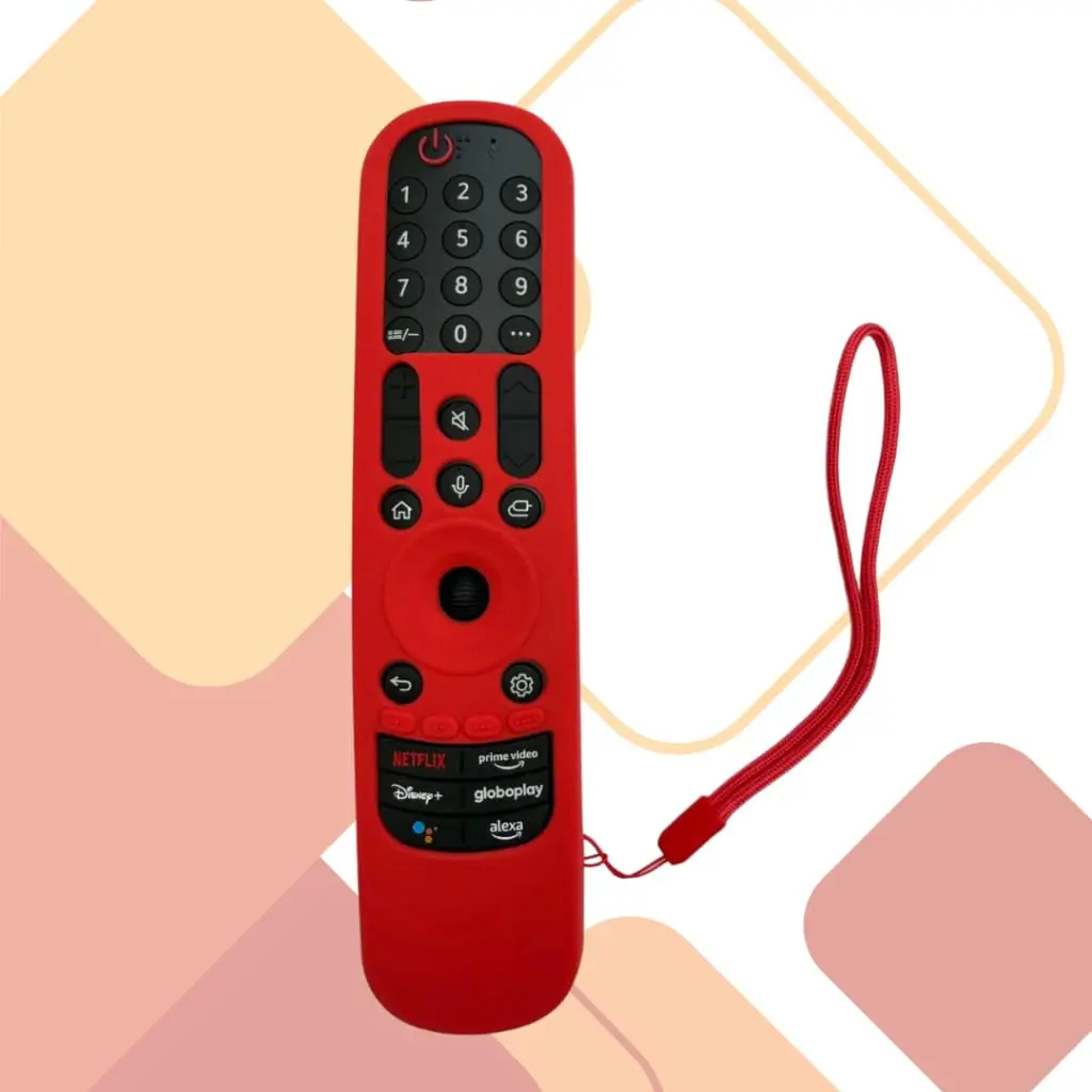 Capas de Silicone para Controle LG Magic Remote – Proteção Completa e Antiderrapante