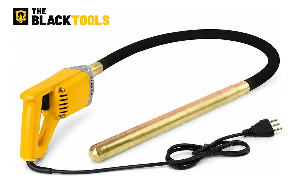 Kit Vibrador Concreto 1500w Com Mangote Mangueira 1,45mx35mm 127v Tvc650 The Black Tools thumbnail 5
