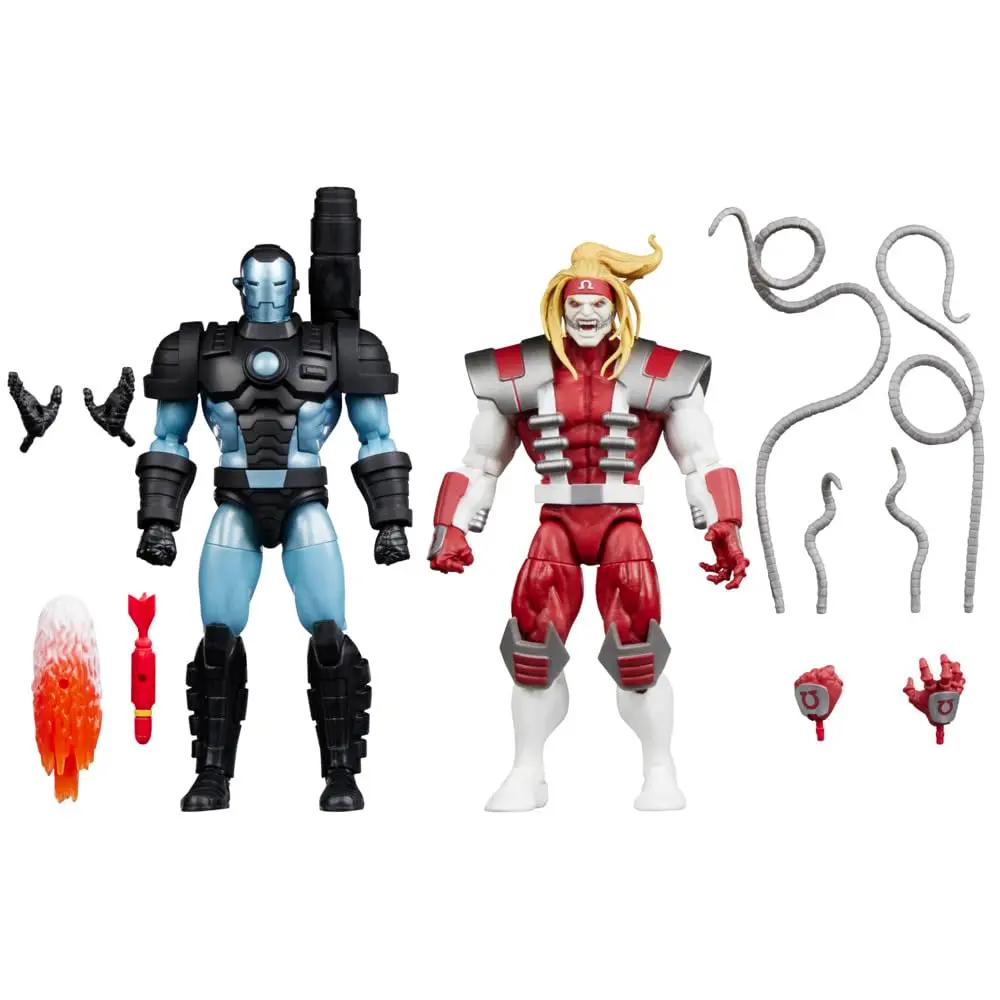 Marvel Legends Series Gamerverse Marvel's War Machine vs Marvel's Omega Red, Figura de Acao de 15 cm - 1