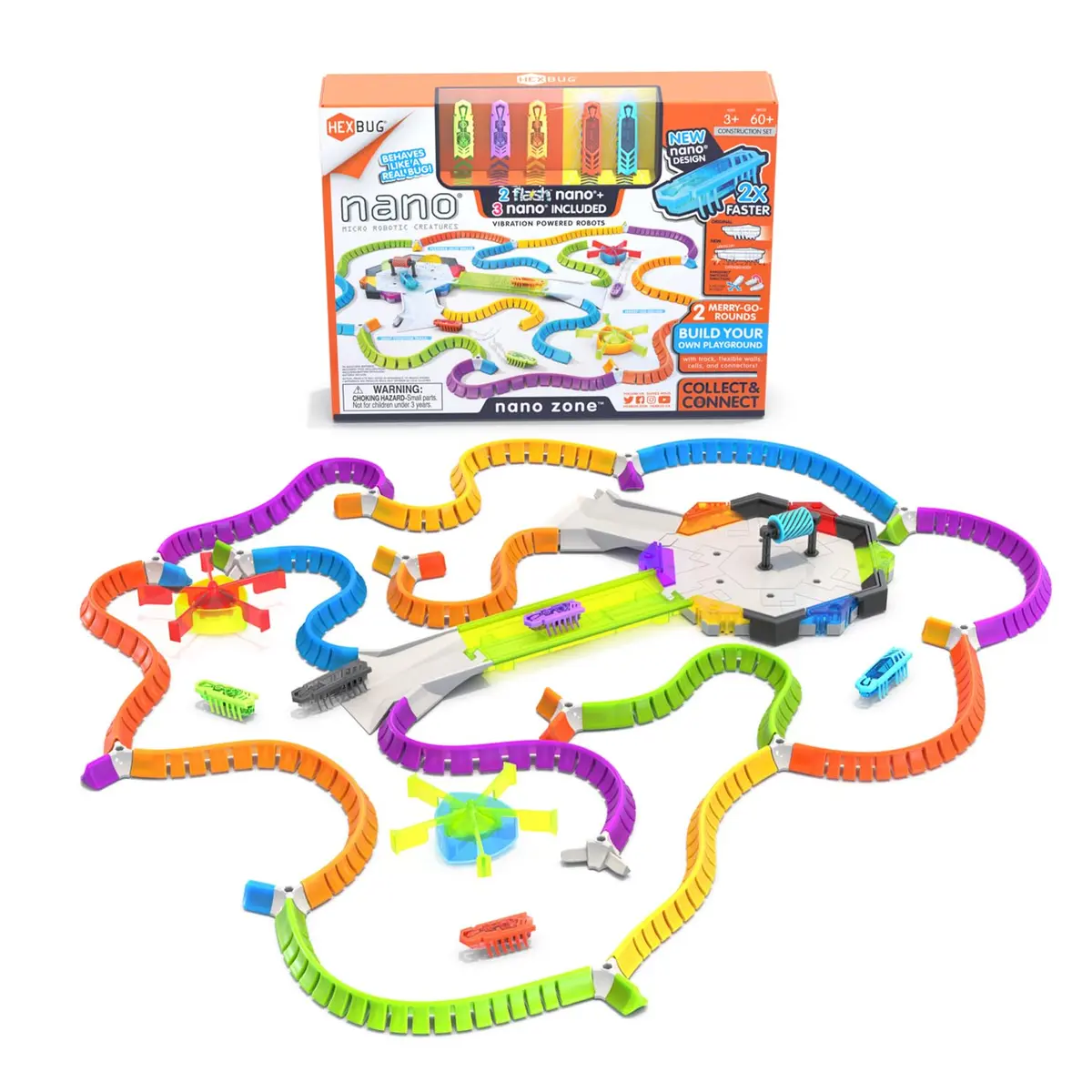 Nano Zone Hexbug 6 Peças 3+ Anos Sunny