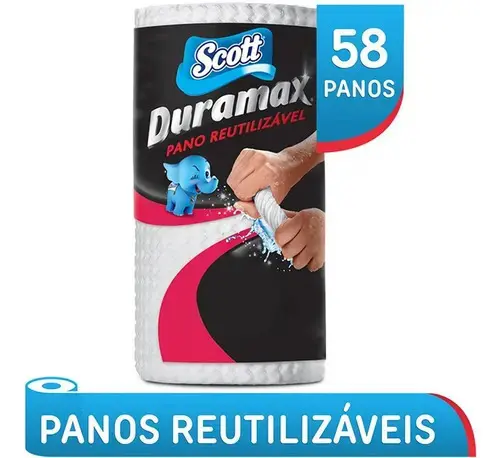 Kit 10 Pano Multiuso Reutilizável Toalha Lavável Picotado Cor Branco
