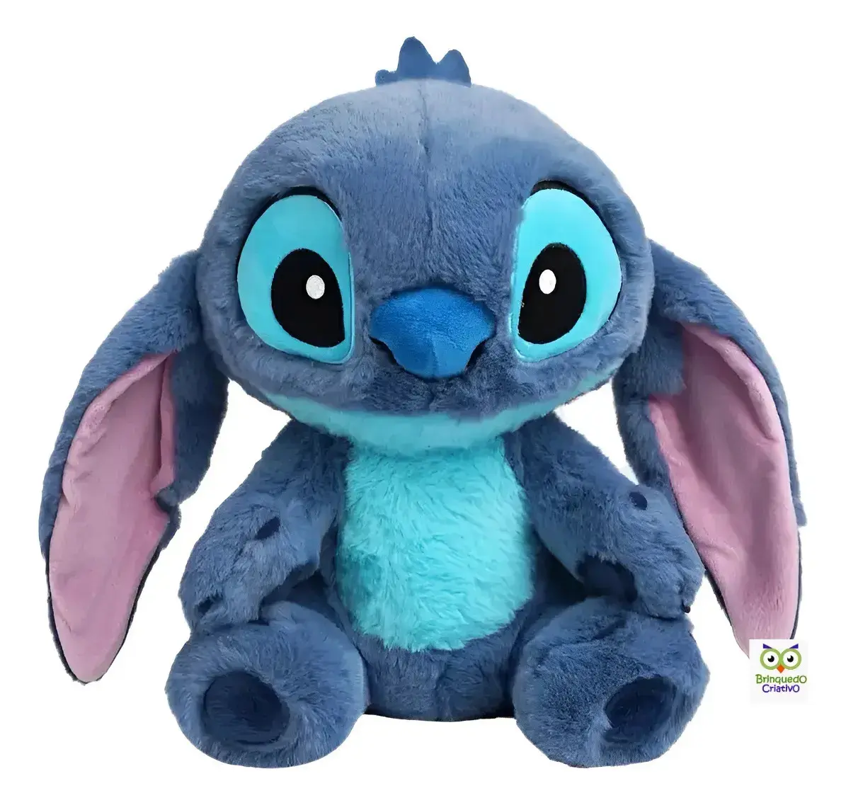 Stitch Urso Pelúcia Lilo E Stitch 35cm Antialérgico -marca registrada- Brinquedo Criativo